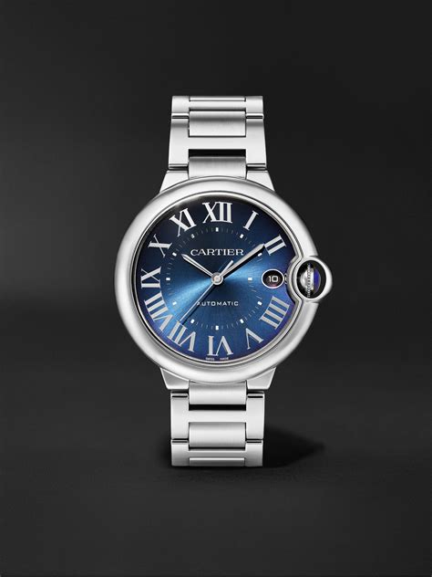 orologi maschili cartier|cartier balloon blue watch.